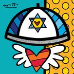 Romero Britto Romero Britto Mazel Tov Collection (Kippah)